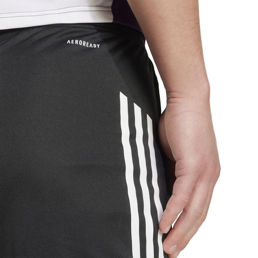 Manchester United Training Shorts Tiro 25 - Black/Aurora Plum - Men's-SoccerKits Hub | Buy Soccer Jerseys Online